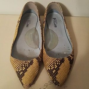 Worn Pollini shoes